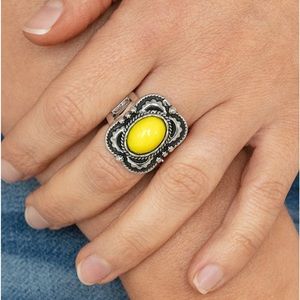 Vibrant Yellow Ring